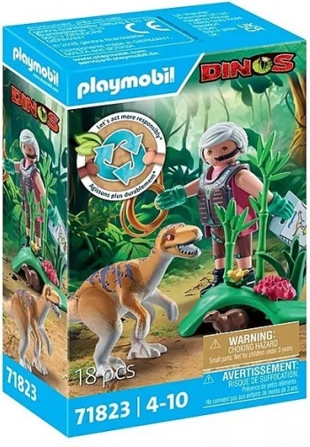 Playmobil Dinos Velociraptor – Spielset für Kinder
