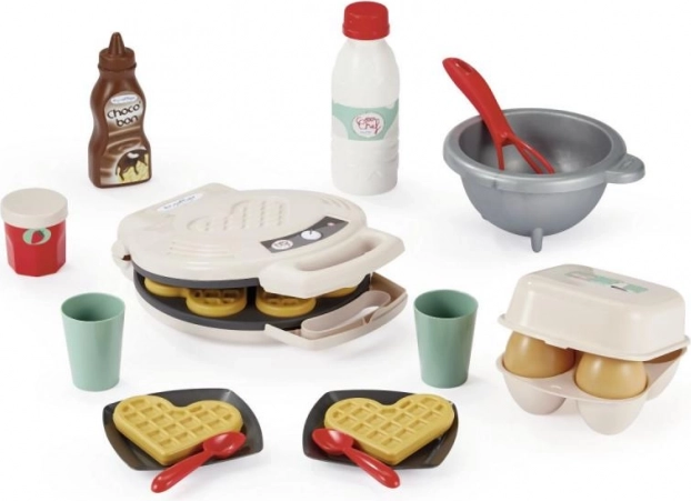 Wafelijzer met accessoires voor kinderen