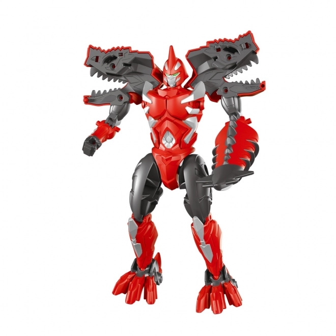 Robot opvouwbare dinosaurus rood