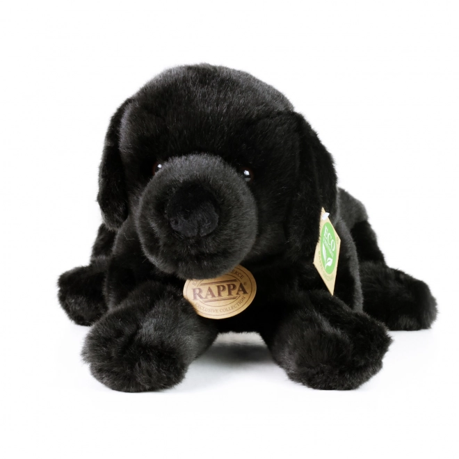 Pluchen labrador zwart 40 cm MILIEUVRIENDELIJK