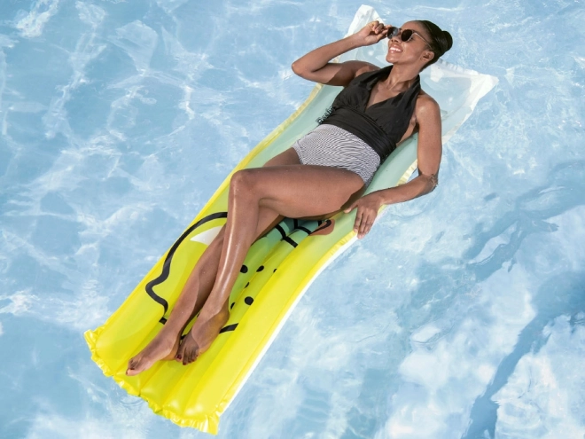 Lemon Inflatable Water Mattress