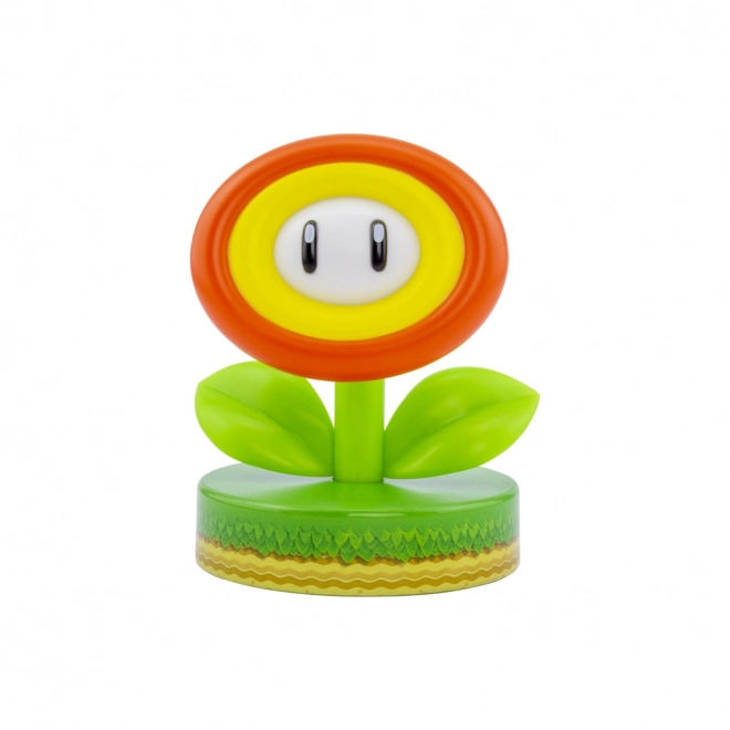 Lampe Icône Super Mario - Fleur de feu