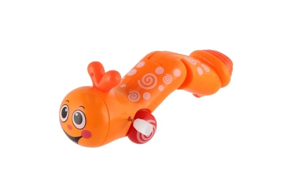 Kruipende plastic worm van 13cm, verkrijgbaar in 6 kleuren, 12 stuks in doos