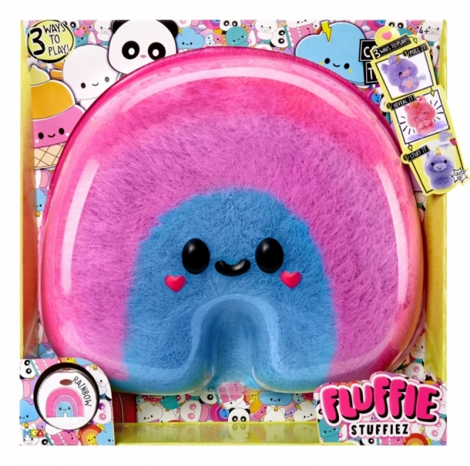 Plush Large Fluffie Stuffiez - Rainbow