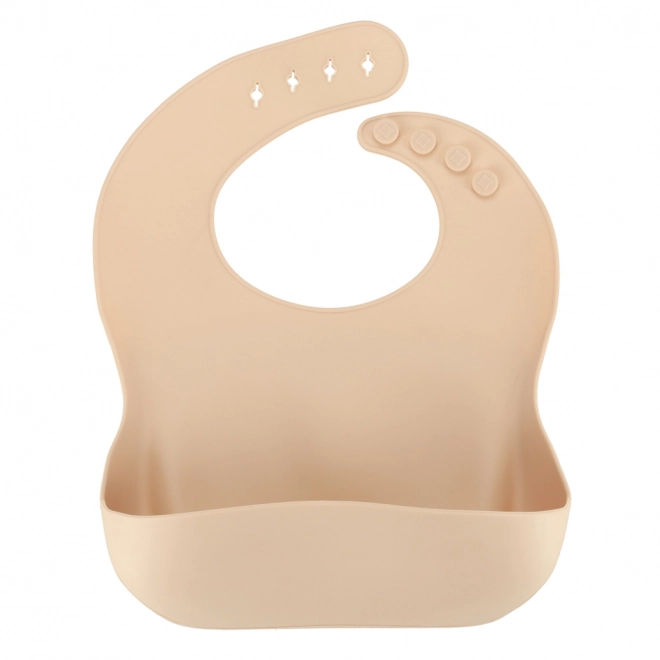 Siliconen babyset uil, 8 stuks, beige