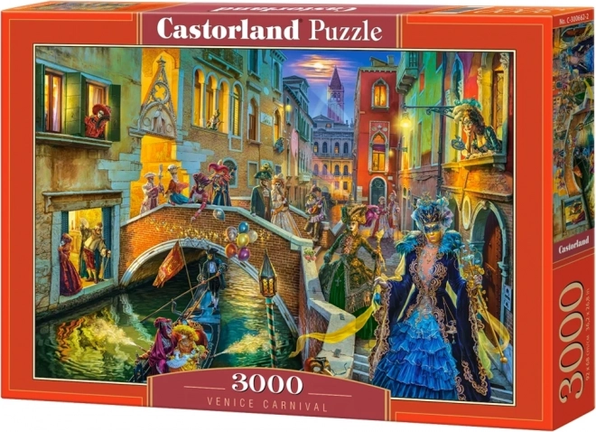 Puzzel 3000 stukjes Carnaval in Venetië