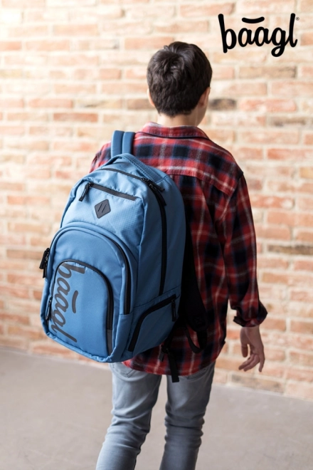 Ensemble BAAGL Coolmate Ocean Blue : Sac à dos, Trousse et Sac