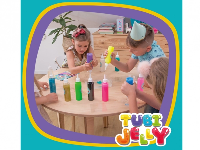 Tubi Jelly set van 6 kleuren - Monsters