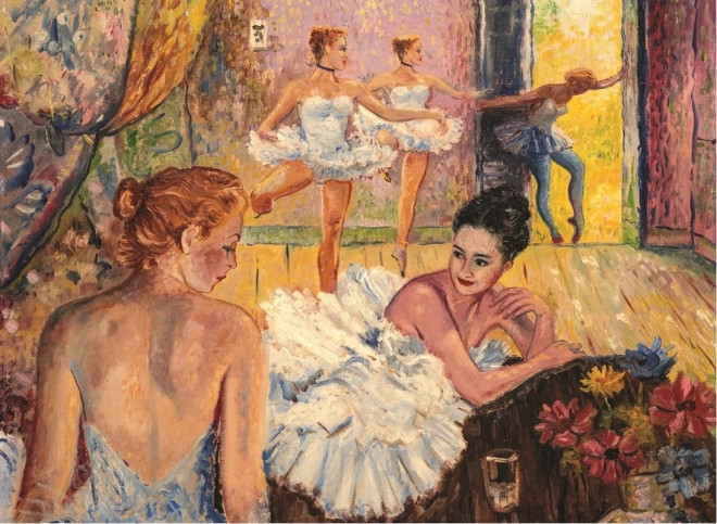 Puzzel Balletstudio 1000 stukjes