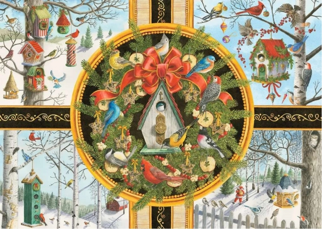 Puzzle Ravensburger Christmas Singing Birds XXL 500 pieces