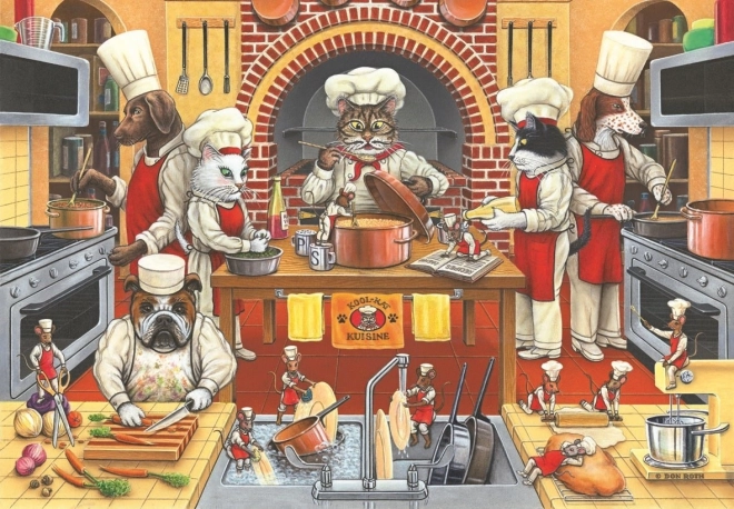 Puzzle Animal Kitchen 500 Pieces