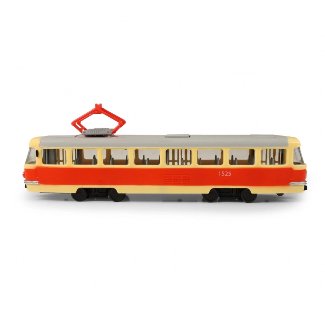 Tram meldt haltes aan