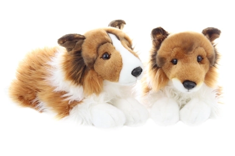 Plush Dog Sheltie 37 cm