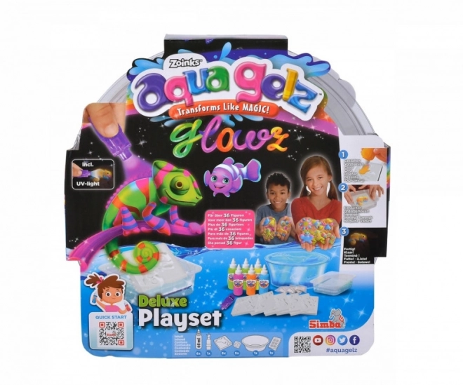 Aqua Gelz Deluxe Glowing Set
