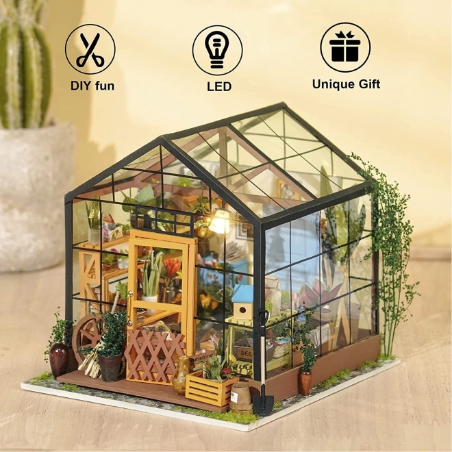 Cathy's Bloemenhuis - Miniatuur Kas