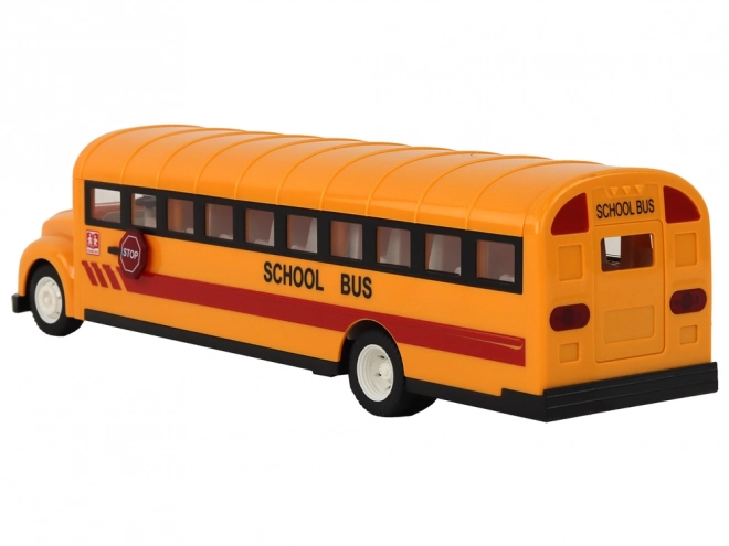 Gele schoolbus op afstandsbediening R/C Open deuren