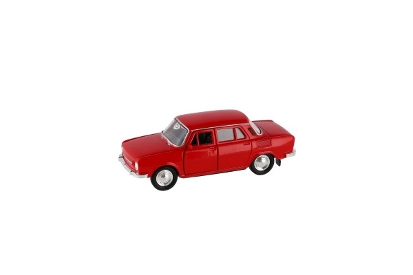 Voiture Welly Škoda 100 métal/plast 11cm 1:34 marche libre option 4 couleurs 15x7x7cm