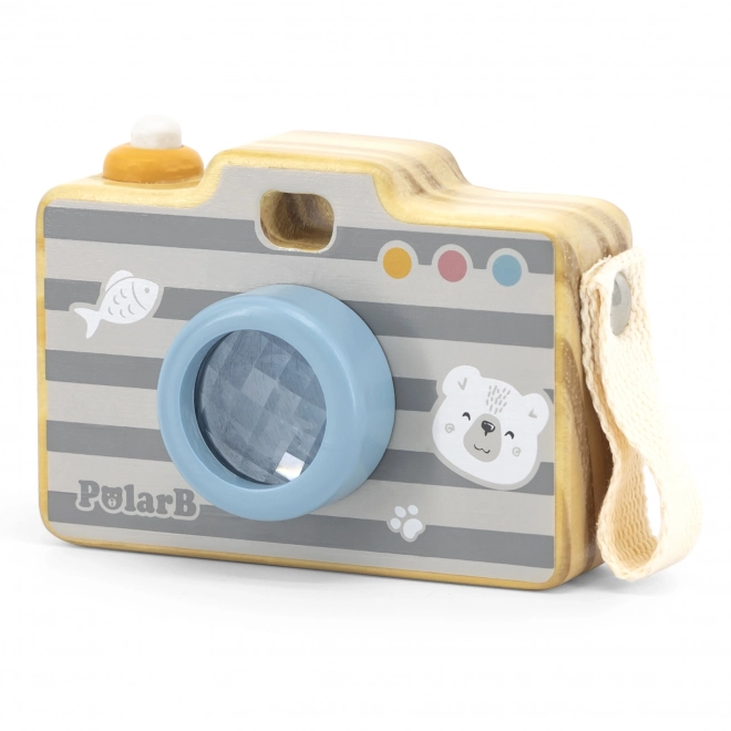 Houten camera