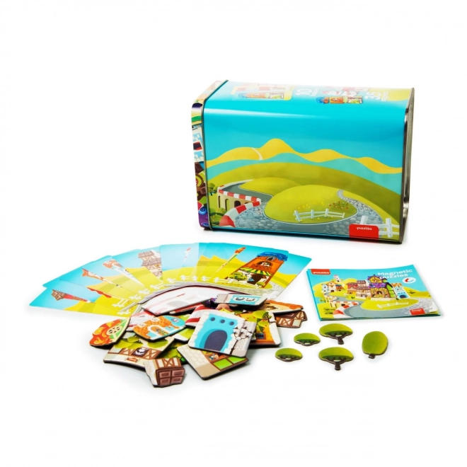 Magnetisch spel Huisjes voor kinderen
