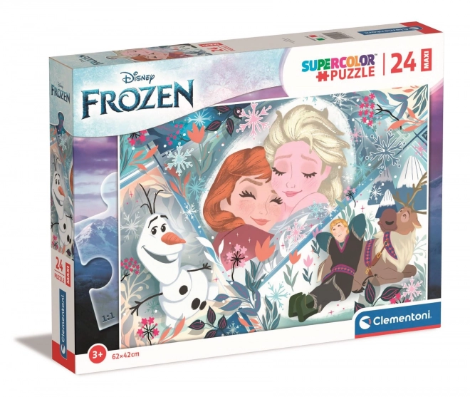 Puzzel Frozen MAXI van CLEMENTONI - 24 stukken