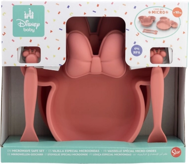 Children's Dining Set Minnie Mouse 4-in-1