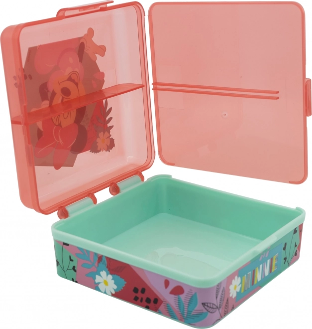 Square Multi Box for Lunch Minnie Mouse