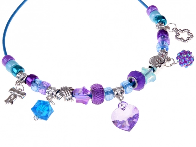 Set voor het maken van armbanden met bedels en kralen