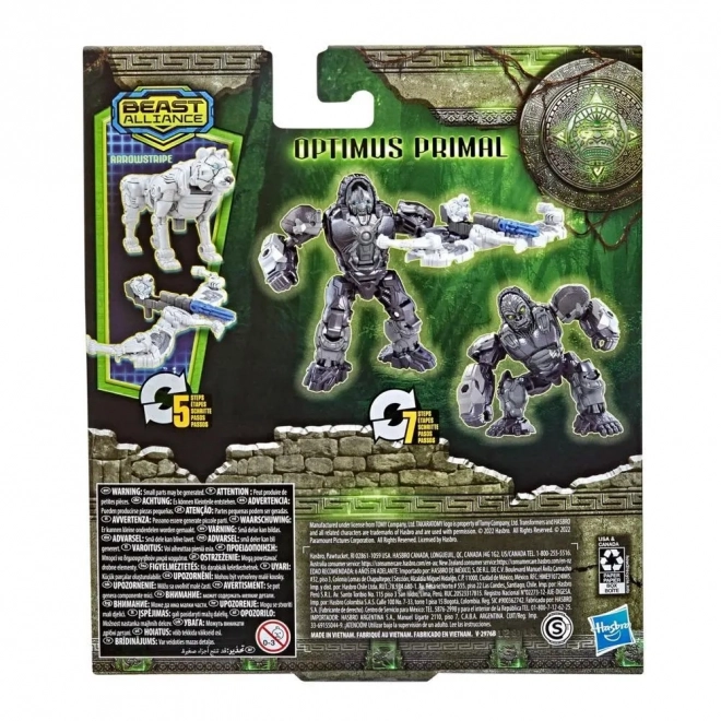 MV7 Battle Changers 2-pack figuren Optimus Primal