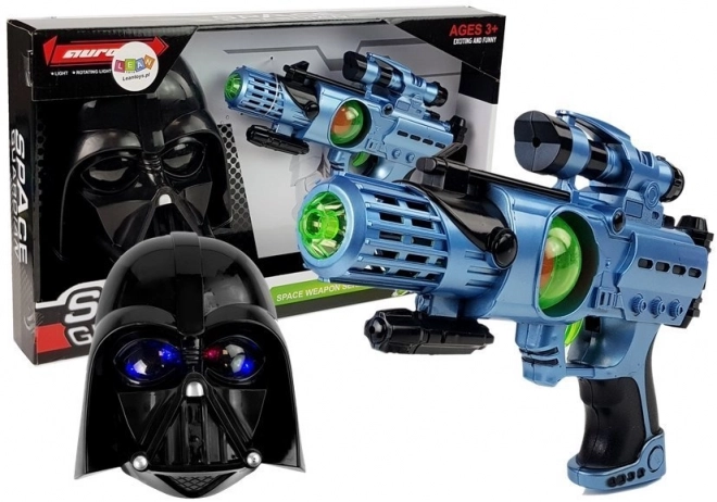 Set maskers Laser Gun Cosmos Warrior