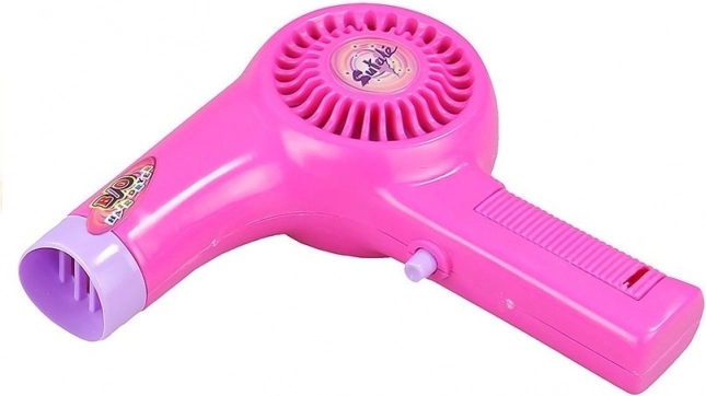 Working battery-powered toy hair dryer