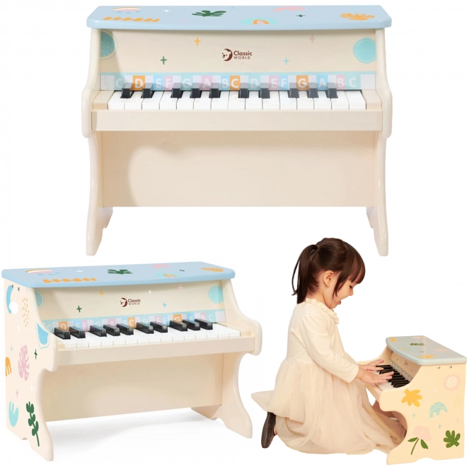 Classic World Musical Piano for Children with Learning Booklet