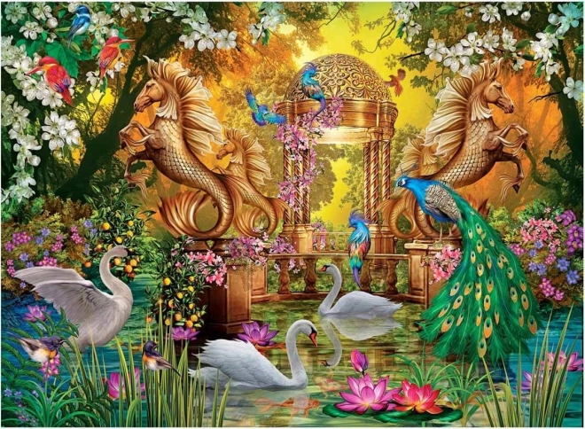 Puzzle Jardin mystérieux 1000 pièces