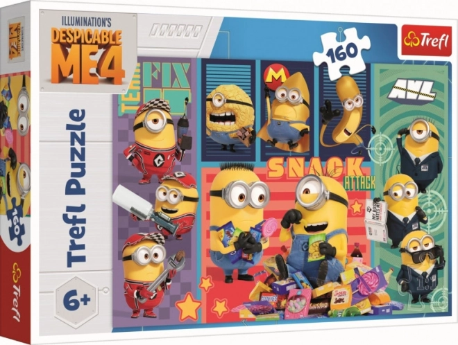 Puzzle 160 pièces Joie des Minions Trefl