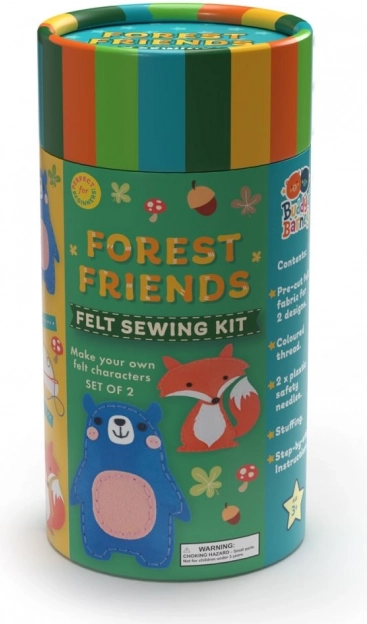 Kit créatif de couture d’animaux de la forêt