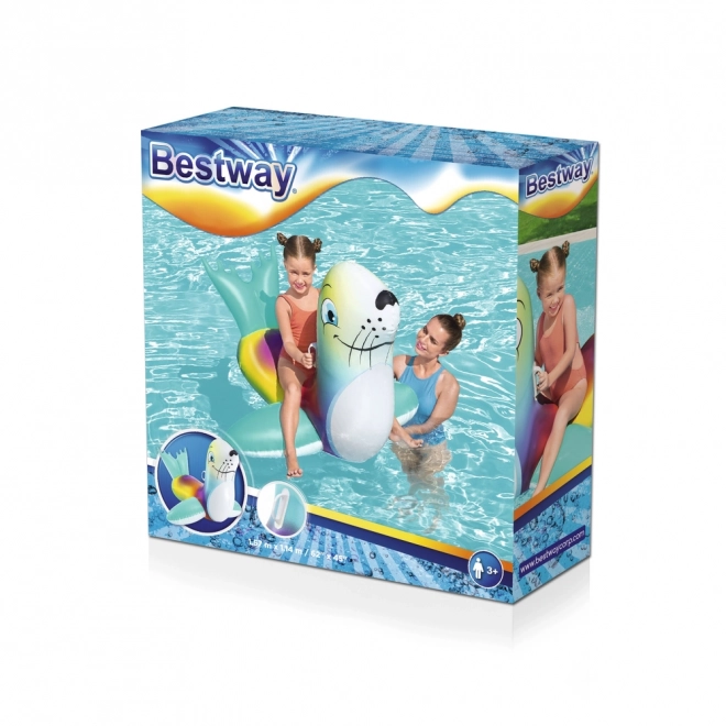 Bestway drijvende gekleurde zeehond voor kinderen