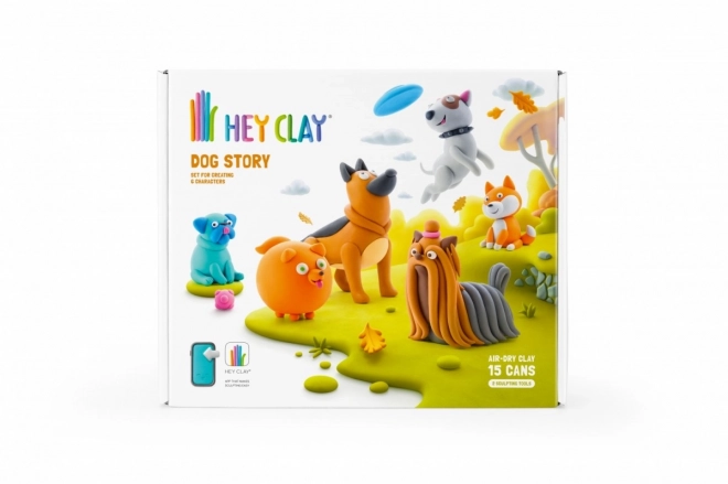 Hey Clay: Verhaal van Honden - set modelleermateriaal