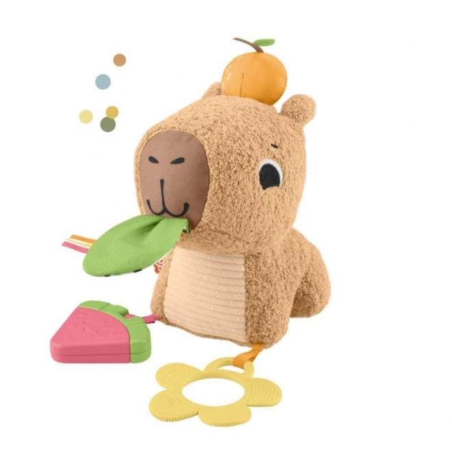Fisher-Price Plüschspielzeug Capybara mit Zubehör