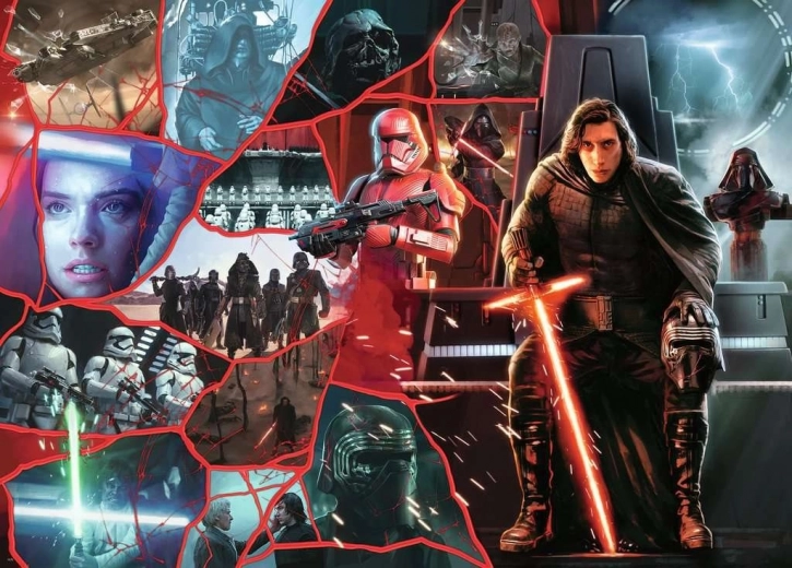 RAVENSBURGER Puzzle Star Wars Villains: Kylo Ren 1000 pieces