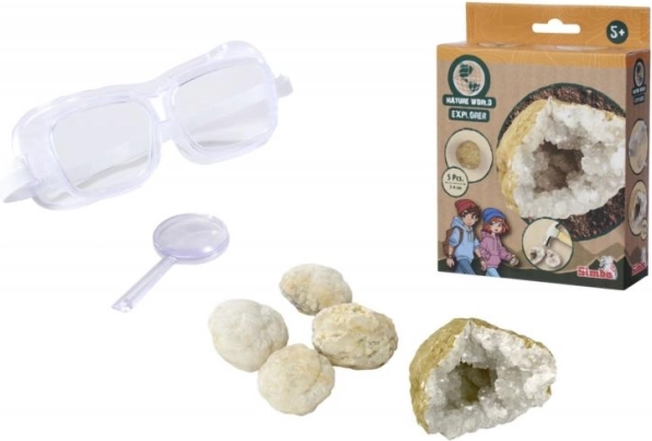 Kit de découverte de géodes 5 pcs