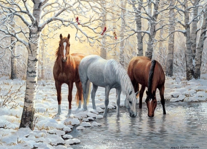 Winter Trio Puzzle by Cobble Hill 1000 pieces