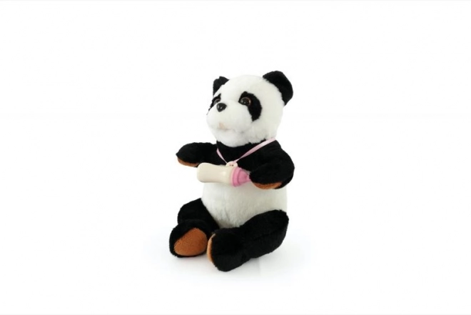 Interactive Panda with Bottle