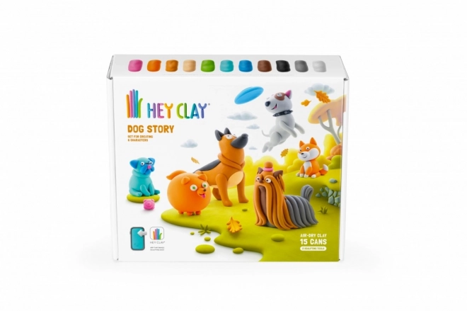 Hey Clay: Verhaal van Honden - set modelleermateriaal