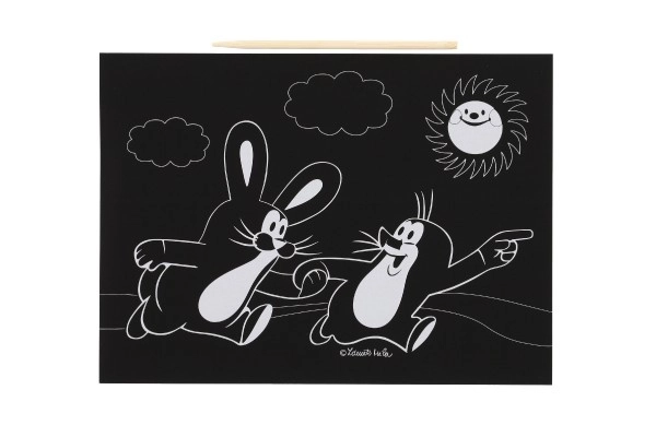 Scratch Picture Mole and Friends