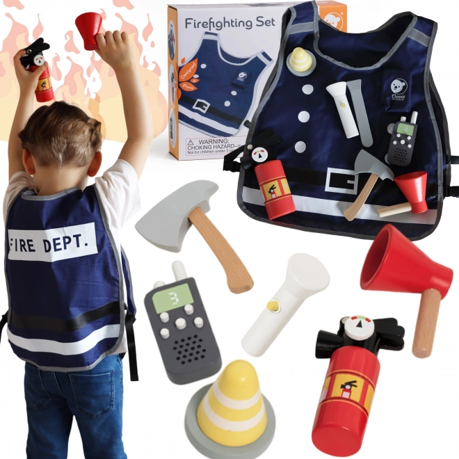 Kleine brandweerset Classic World