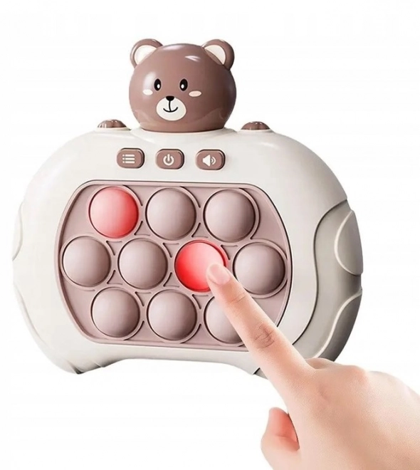 Jeu Antistress Interactif POP IT Ours