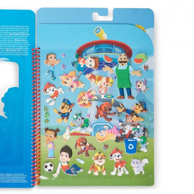 PAW Patrol Herbruikbare bolle stickers - Bay of Adventures