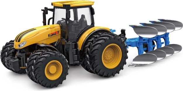 Tractor met accessoires en effecten