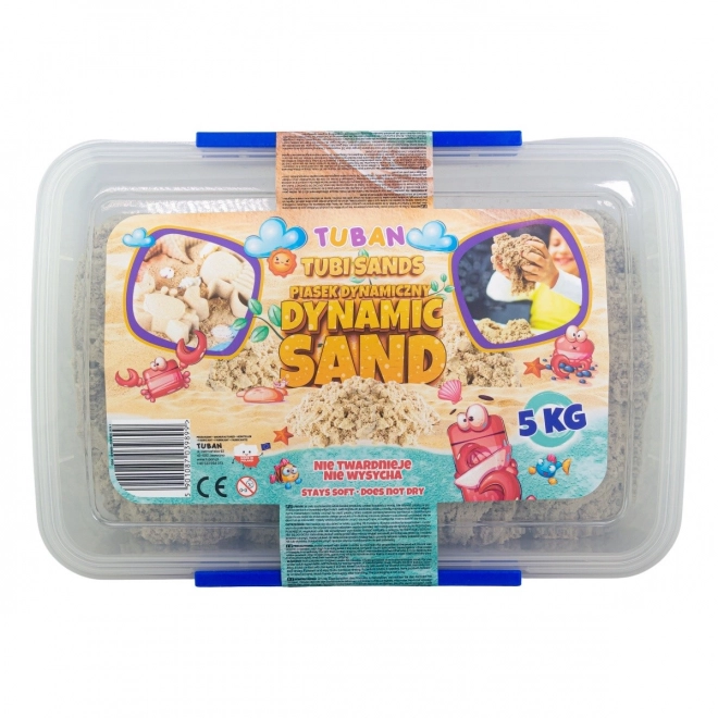 Dynamischer Sand 5 kg in praktischem Kasten