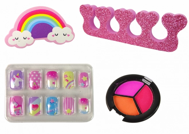 Make-up set Eenhoorn nageldecoratie