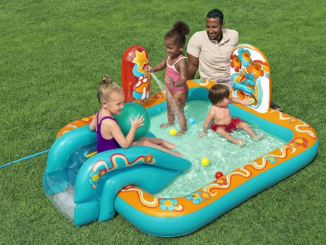 Inflatable Retro Groove Play Center by Bestway